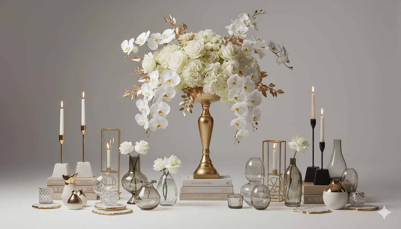 Decorative centerpieces and accents